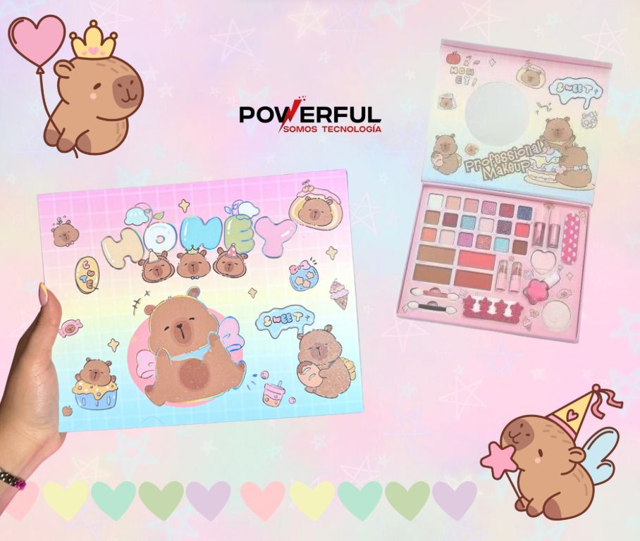 Miniatura 2 de MAQUILLAJE CAPIBARA C1518